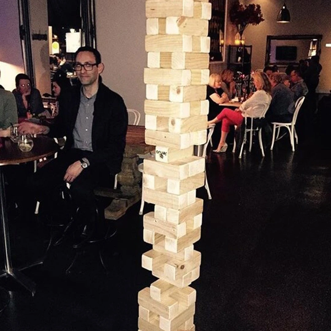 Jenjo Giant Wooden Stacking Tower Blocks Outdoor Game Giant Products 8 Jenjo Giant Wooden Stacking Tower Blocks Outdoor Game Giant Products