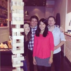 Jenjo Giant Wooden Stacking Tower Blocks Outdoor Game Giant Products 19 Jenjo Giant Wooden Stacking Tower Blocks Outdoor Game Giant Products