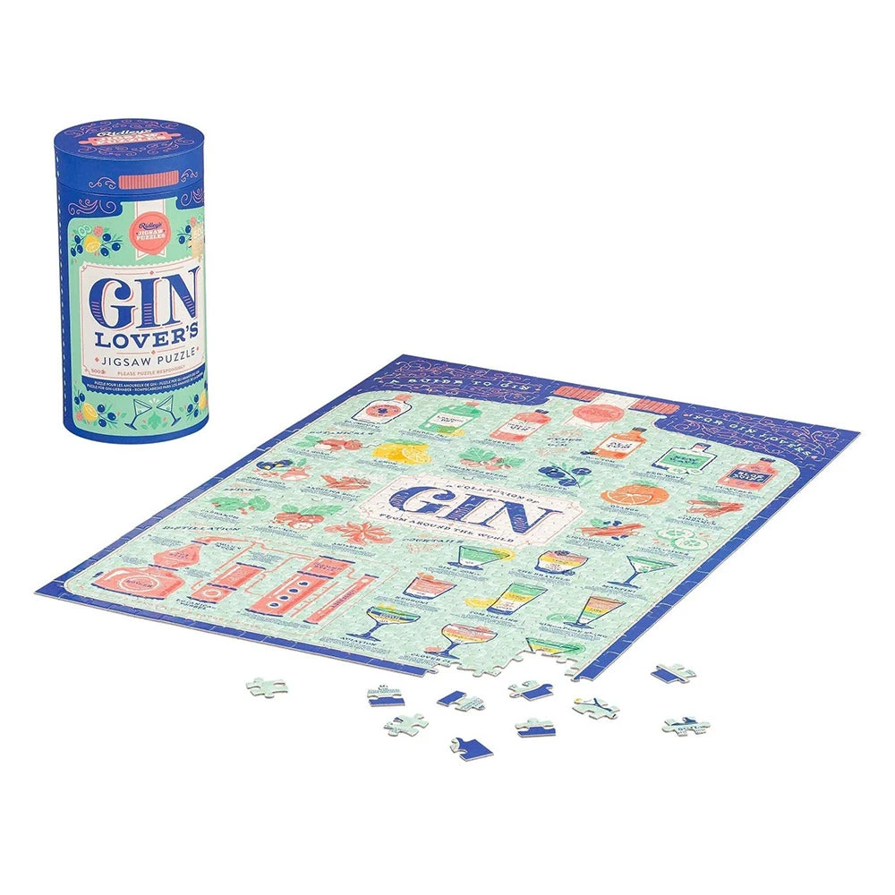 IsAlbi Gin Lover's Jigsaw Puzzle 500pc 3 IsAlbi Gin Lover's Jigsaw Puzzle 500pc