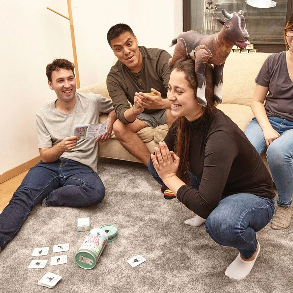 IsAlbi Gifts For Sisters Goat Yoga Party Game With Inflatable Goat 4 IsAlbi Gifts For Sisters Goat Yoga Party Game With Inflatable Goat