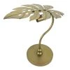 IsAlbi Gold Monstera Table Lamp