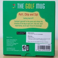 Curated Golfer's Novelty Putting Mug