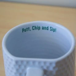 Curated Golfer's Novelty Putting Mug