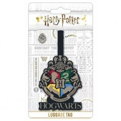 Impact Posters Harry Potter Hogwarts Crest Luggage Tag