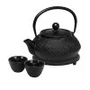 Sheldon & Hammond Mugs Hobnail Cast Iron Teapot Set 1 Sheldon & Hammond Mugs Hobnail Cast Iron Teapot Set