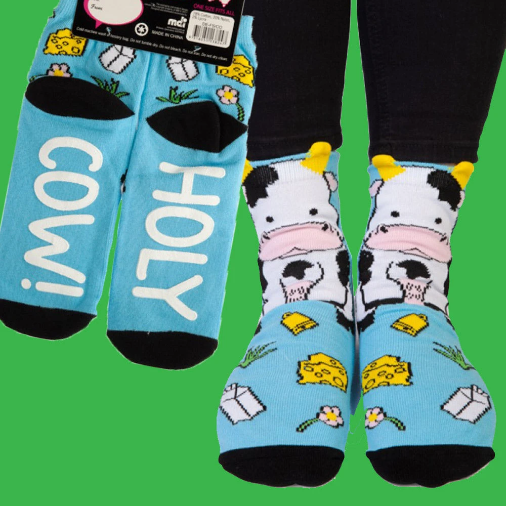 Mdi Holy Cow Hidden Message Socks Gifts For Sisters 3 Mdi Holy Cow Hidden Message Socks Gifts For Sisters
