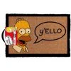 Impact Posters The Simpsons Homer Y'ello Doormat Man Cave Gifts