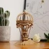 BubblesUp Hot Air Balloon Wooden Model Kit 1 BubblesUp Hot Air Balloon Wooden Model Kit