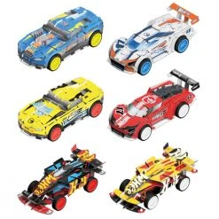 Jasnor Hot Wheels DIY Build & Race Street Racer Kit (Assorted Designs) Gifts For Boys