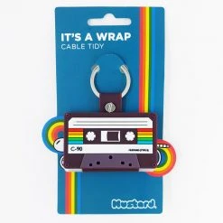 William Valentine Gifts For Sisters It's A Wrap Cassette Tape Cable Tidy Key Ring 7 William Valentine Gifts For Sisters It's A Wrap Cassette Tape Cable Tidy Key Ring