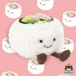IsAlbi Jellycat Silly Sushi California Roll