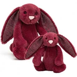 IsAlbi Jellycat Bashful Sparkly Cassis Bunny | 2 Sizes! Baby Shower Gifts