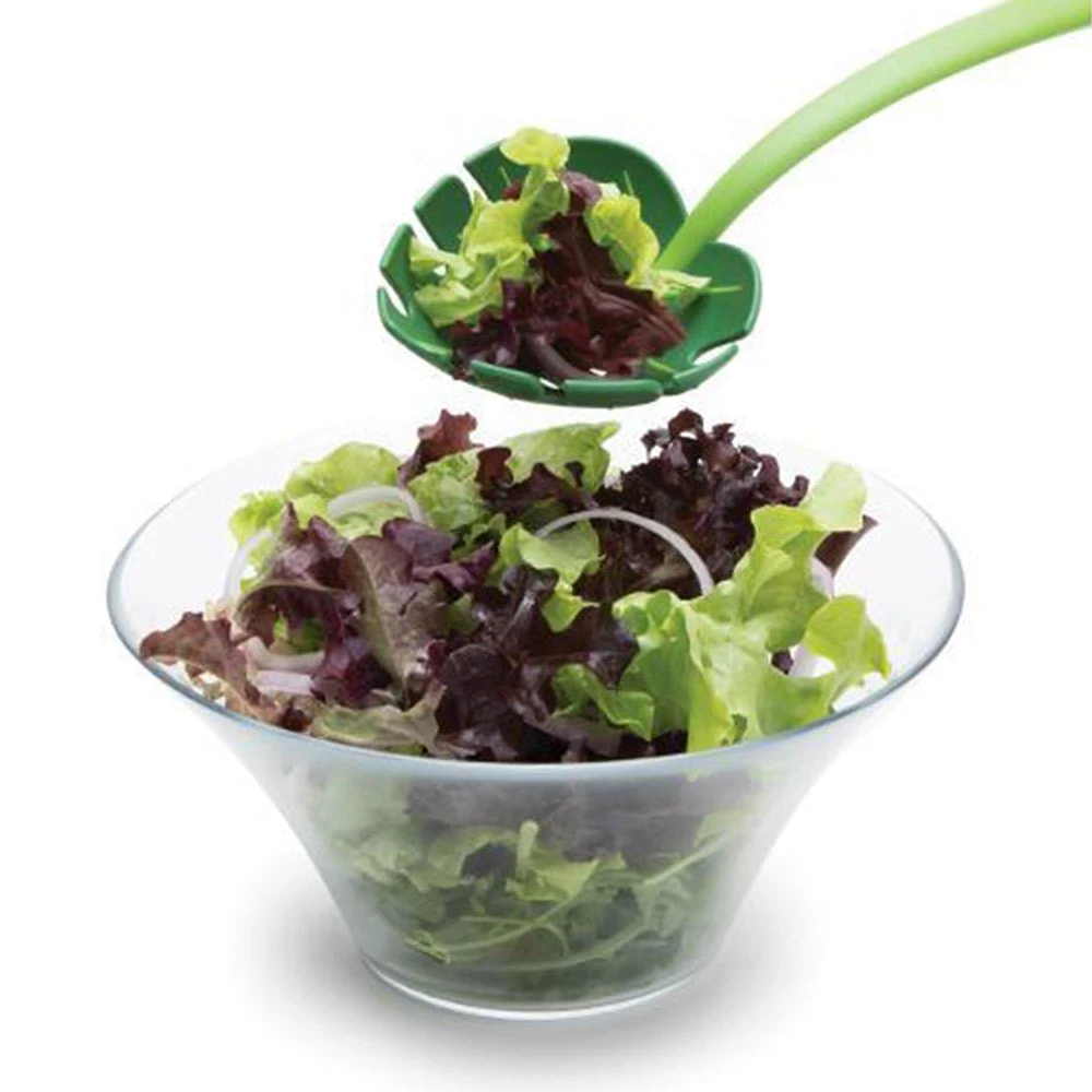 Optoco Foodie Jungle Slotted Spoon 6 Optoco Foodie Jungle Slotted Spoon