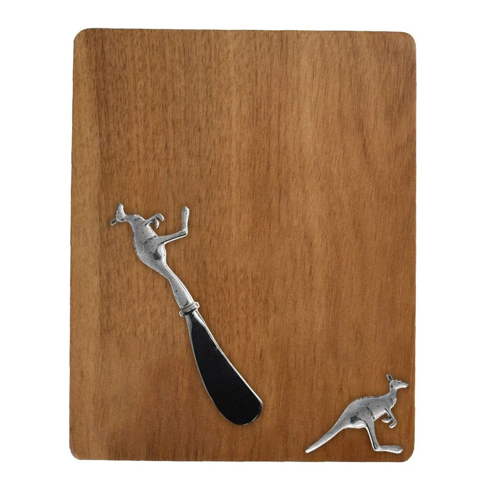 Darlin Australiana Acacia Cheeseboard & Spreader | 2 Styles 3 Darlin Australiana Acacia Cheeseboard & Spreader | 2 Styles