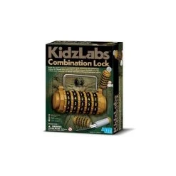 Johnco Science STEM Toys Build Your Own Combination Lock Kids Science Kit