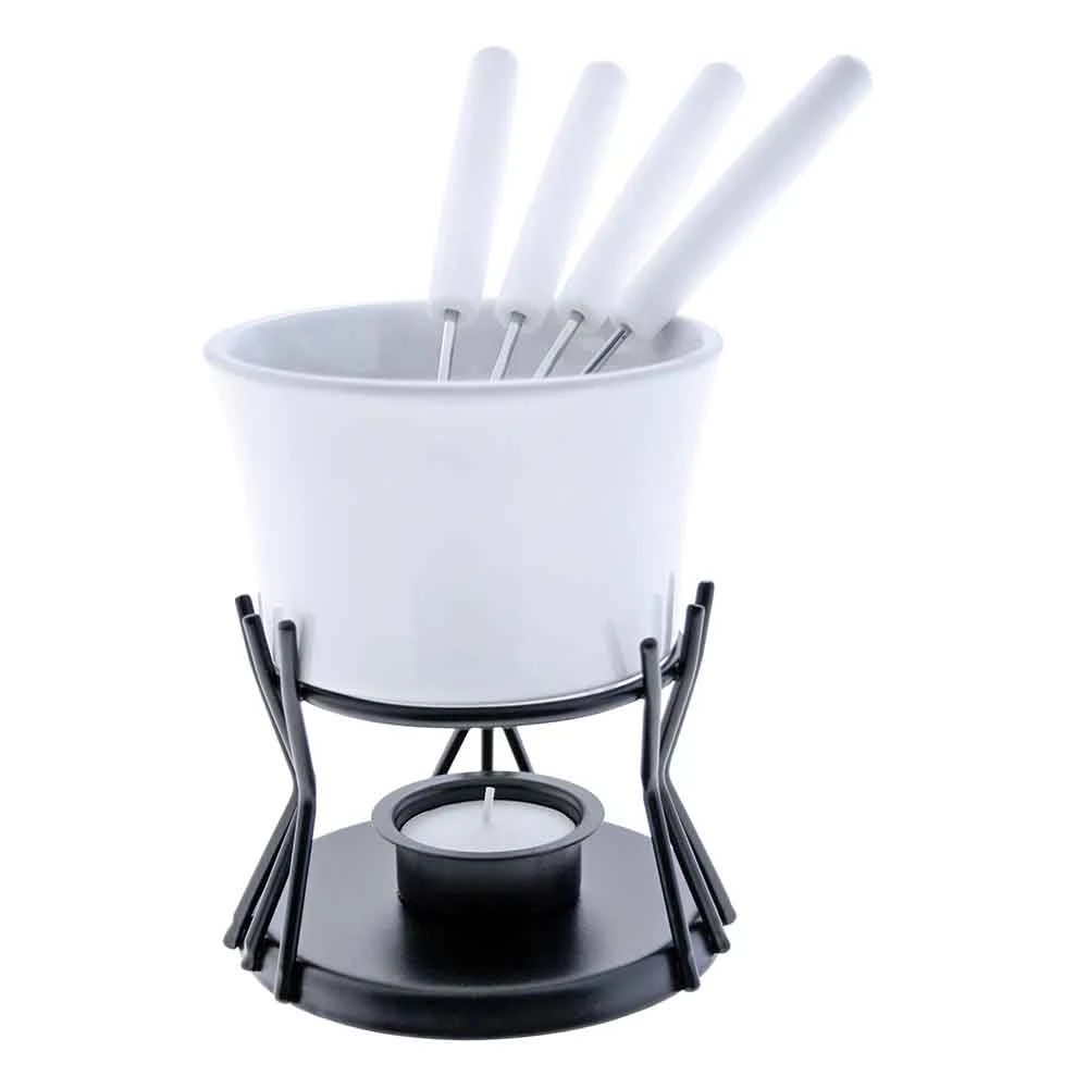 Sheldon & Hammond Kindle Candlelight Chocolate Fondue Set 4 Sheldon & Hammond Kindle Candlelight Chocolate Fondue Set