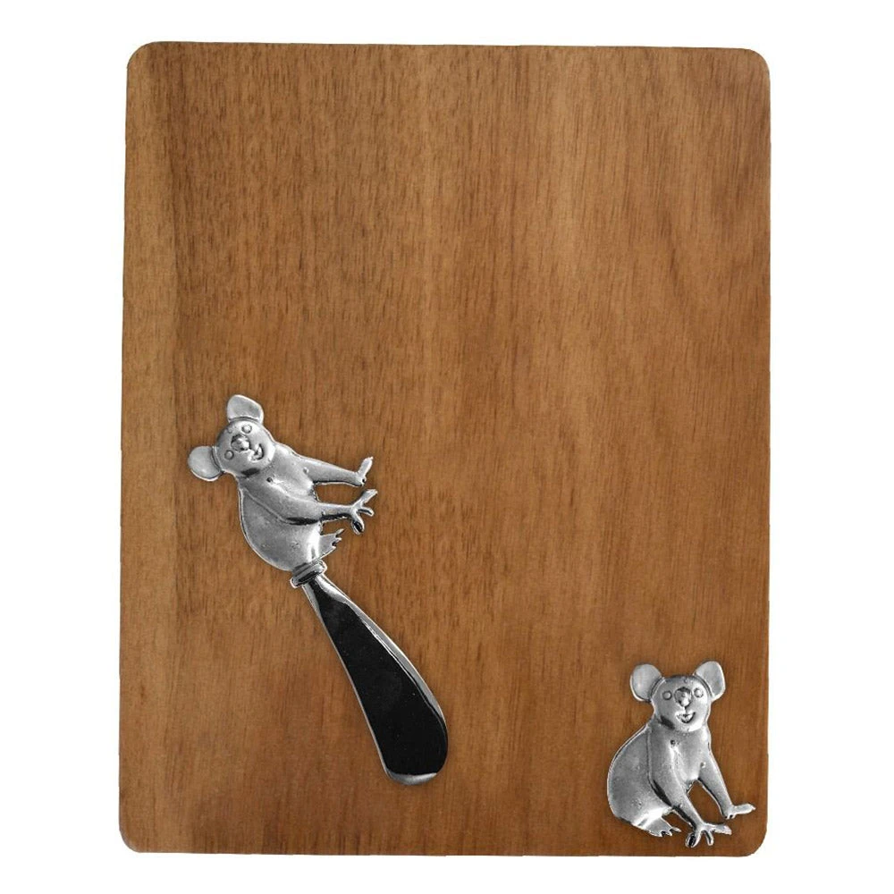Darlin Australiana Acacia Cheeseboard & Spreader | 2 Styles 4 Darlin Australiana Acacia Cheeseboard & Spreader | 2 Styles