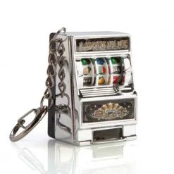 Mdi Lucky Slot Pokies Keychain Mens Novelty Gifts