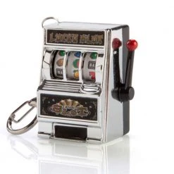 Mdi Lucky Slot Pokies Keychain Mens Novelty Gifts