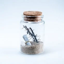 Short Story Gifts For BFFs Mini Ocean Breeze Write & Gift Message In A Bottle 7.5cms