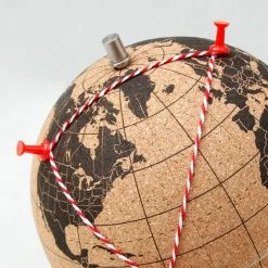 Until Mini Cork Globe By Suck UK Office Gifts