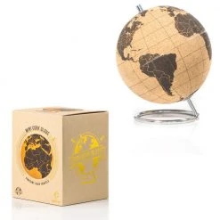 Until Mini Cork Globe By Suck UK Office Gifts