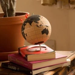 Until Mini Cork Globe By Suck UK Office Gifts
