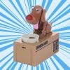William Valentine Robotic Dog Coin Eating Money Box Mens Novelty Gifts