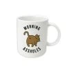 Landmark Concepts Mens Novelty Gifts Morning Assholes Cat Coffee Mug 2 Landmark Concepts Mens Novelty Gifts Morning Assholes Cat Coffee Mug