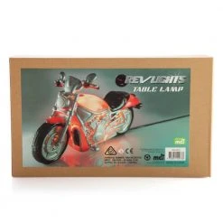 Mdi Motorcycle Table Lamp Man Cave Gifts