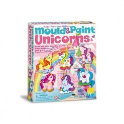 Johnco Mould & Paint Magical Unicorns Kit
