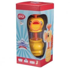 Heebiejeebies Mr Pump Quack Duck Bath Toy Gifts For Babies