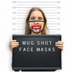 IsAlbi Mens Novelty Gifts Mug Shot Face Mask | Assorted Designs 14 IsAlbi Mens Novelty Gifts Mug Shot Face Mask | Assorted Designs