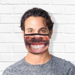 IsAlbi Mens Novelty Gifts Mug Shot Face Mask | Assorted Designs 12 IsAlbi Mens Novelty Gifts Mug Shot Face Mask | Assorted Designs