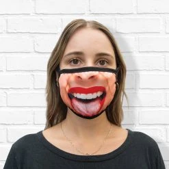 IsAlbi Mens Novelty Gifts Mug Shot Face Mask | Assorted Designs