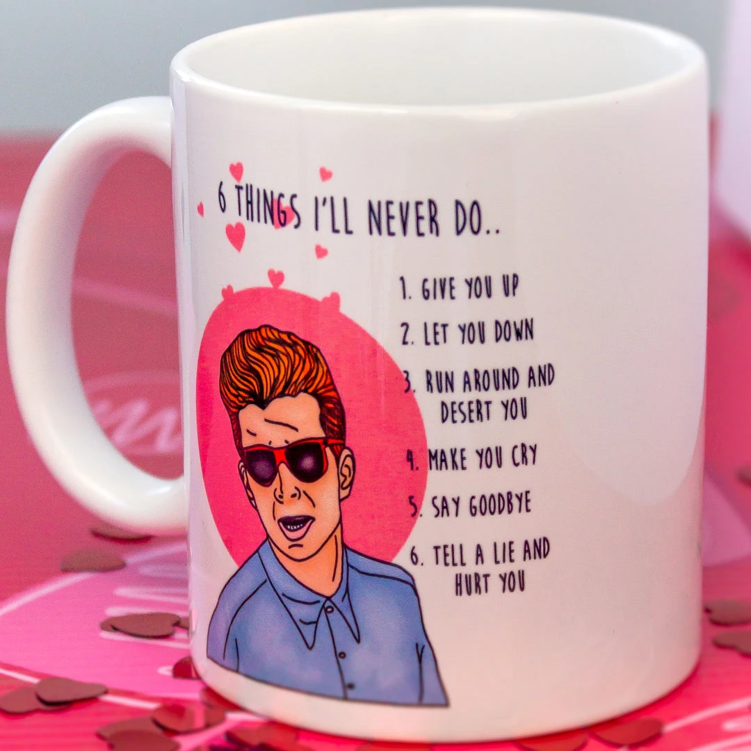 Yellow Octopus Exclusives - Mugs Rick Roll Never Gonna Give You Up Mug 4 Yellow Octopus Exclusives - Mugs Rick Roll Never Gonna Give You Up Mug