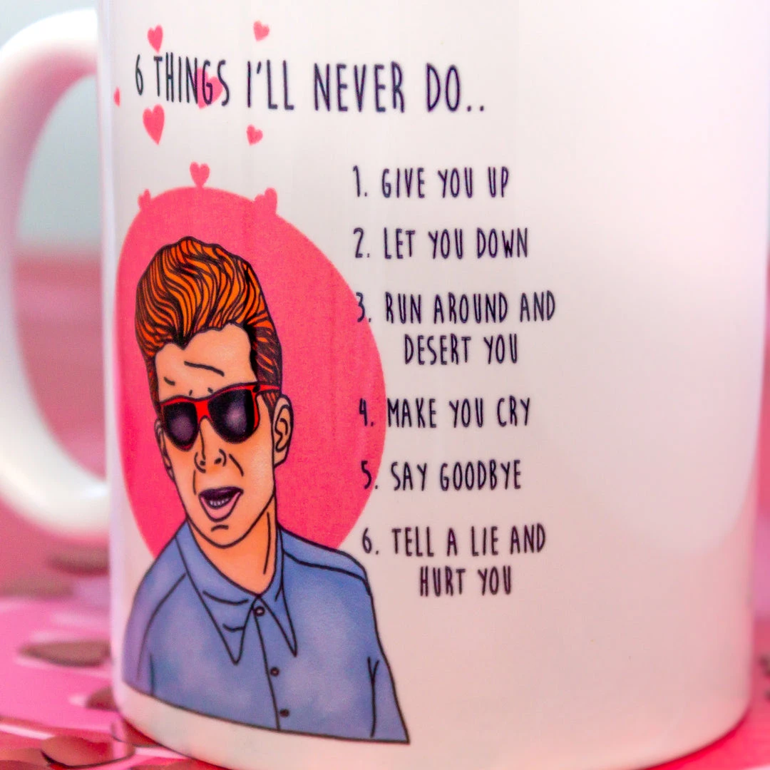 Yellow Octopus Exclusives - Mugs Rick Roll Never Gonna Give You Up Mug 5 Yellow Octopus Exclusives - Mugs Rick Roll Never Gonna Give You Up Mug