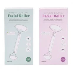 IsAlbi Natural Crystal Facial Roller | Jade Or Rose Quartz Gifts For Sisters