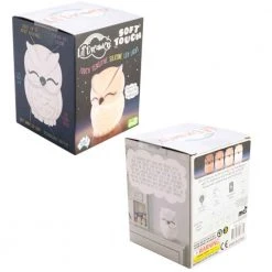 Mdi Baby Shower Gifts Owl Touch-Sensitive Rechargeable LED Night Light