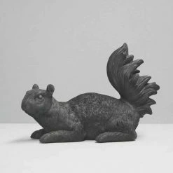 Set Of Two Black Squirrels Home Decor | White Moose 12 Set Of Two Black Squirrels Home Decor | White Moose