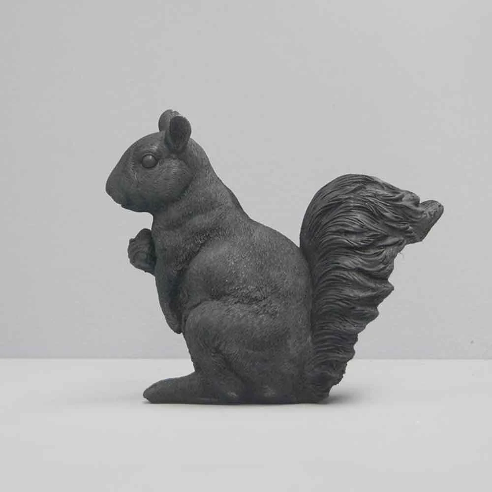 Set Of Two Black Squirrels Home Decor | White Moose 6 Set Of Two Black Squirrels Home Decor | White Moose