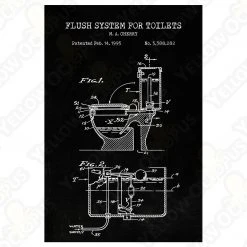 Yellow Octopus Exclusives - Prints Man Cave Gifts Toilet Patent Prints Wall Art | Set Of 3 11 Yellow Octopus Exclusives - Prints Man Cave Gifts Toilet Patent Prints Wall Art | Set Of 3