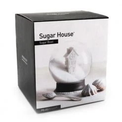 Optoco Sugar House Snow Globe Sugar Bowl Gifts For Grandmas