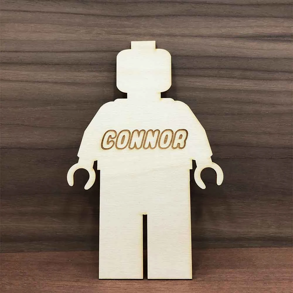 Yellow Octopus Personalised Personalised Block Man Door Sign 2 Yellow Octopus Personalised Personalised Block Man Door Sign