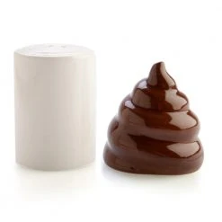 Mdi Poop & Toilet Paper Salt & Pepper Shaker Set