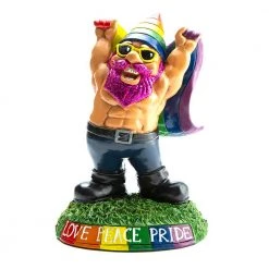 William Valentine LGBTIQ+ Pride Garden Gnome Mens Novelty Gifts