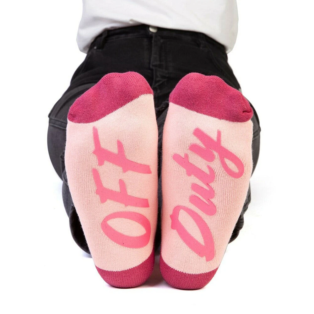 Mdi Gifts For Sisters Glittery Queen Mum Off Duty Non-Slip Socks 7 Mdi Gifts For Sisters Glittery Queen Mum Off Duty Non-Slip Socks