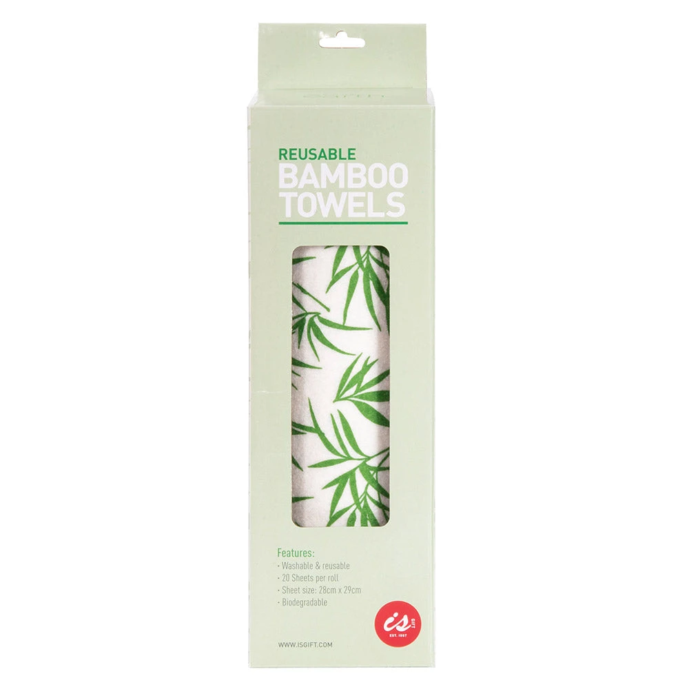 IsAlbi Reusable Bamboo Towels Roll Of 20 Everything 7 IsAlbi Reusable Bamboo Towels Roll Of 20 Everything