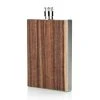 Little Global Executive Gifts Rosewood & Stainless Steel Slim Flask