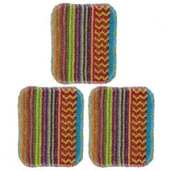 IsAlbi Scrubby+ Multi-Purpose Scrubbing Cloth Set Of 3 Kitchen
